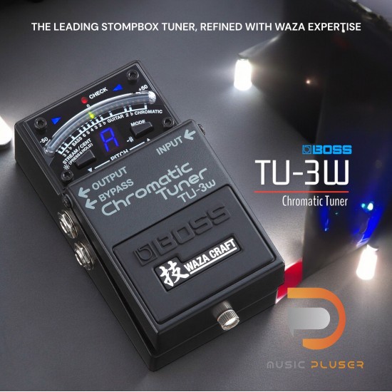 Boss TU-3W Chromatic Tuner Waza Craft